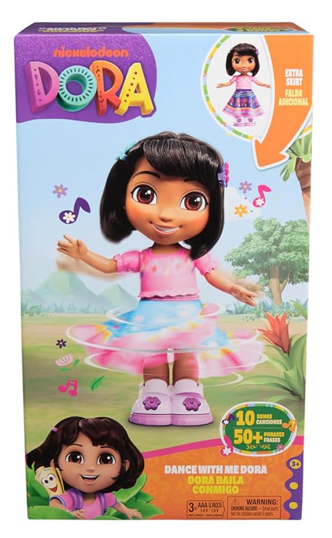 Spinmaster Dora, Dance With Me Dora, Interactive Dancing Dol – Shepher