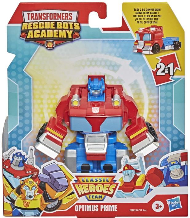 Transformers Classic Heroes Team Optimus Primal, Figurine Convertible de 11 cm, pour Enfants à partir de 3 Ans F4442 Multicolore Transformers Classic Heroes Team Optimus Primal, Figurine Convertible de 11 cm, pour Enfants à partir de 3 Ans F4442 Multicolore
