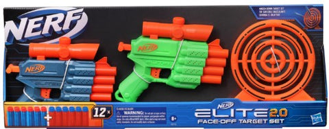 Hasbro Nerf Elite 2.0 Two Gun Face Off Target Set