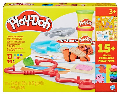 Hasbro Play-Doh Create & Care Vet Playset