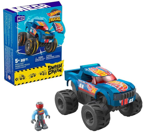 Mattel MEGA™ Hot Wheels® Smash & Crash Race Ace™ Monster Truck