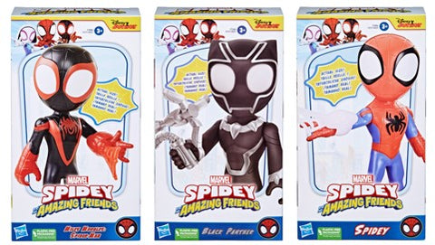 Hasbro Spidy Amazing Friends Mega Figures Ast