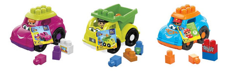 Mattel Mega Blocks Lil Vehicles Classic Coll. (Coll. Of 3)