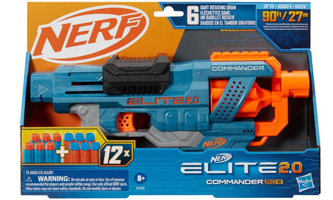 Hasbro Nerf Elite 2.0 Commander Rd-6 Dart Gun